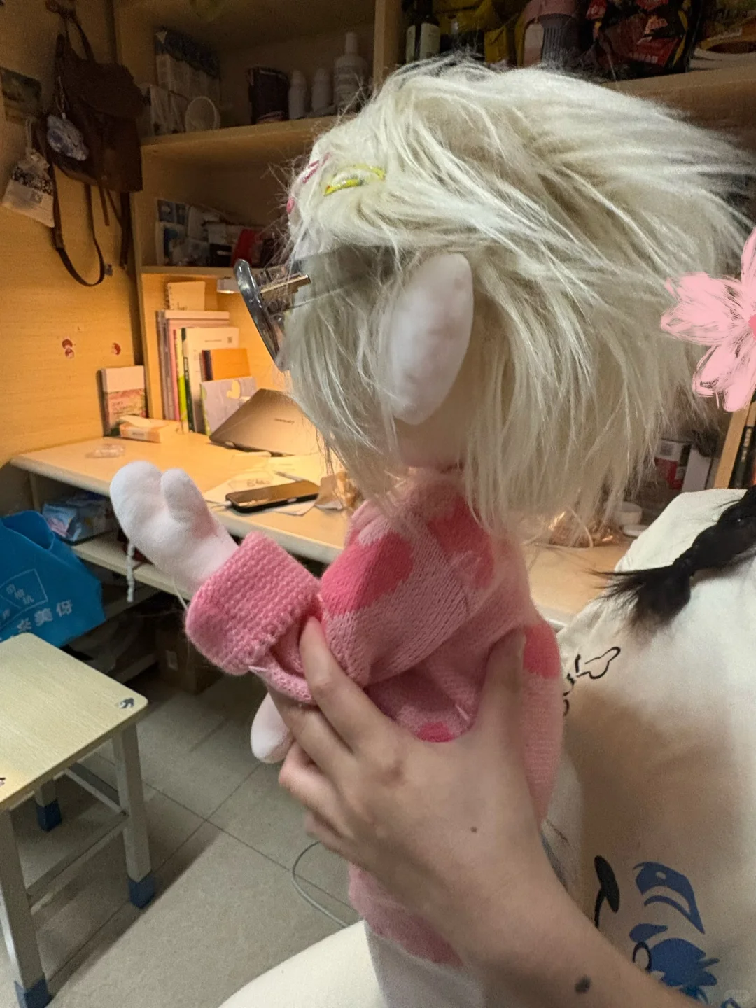 八小时手工做了个娃，室友嘎嘎喜欢