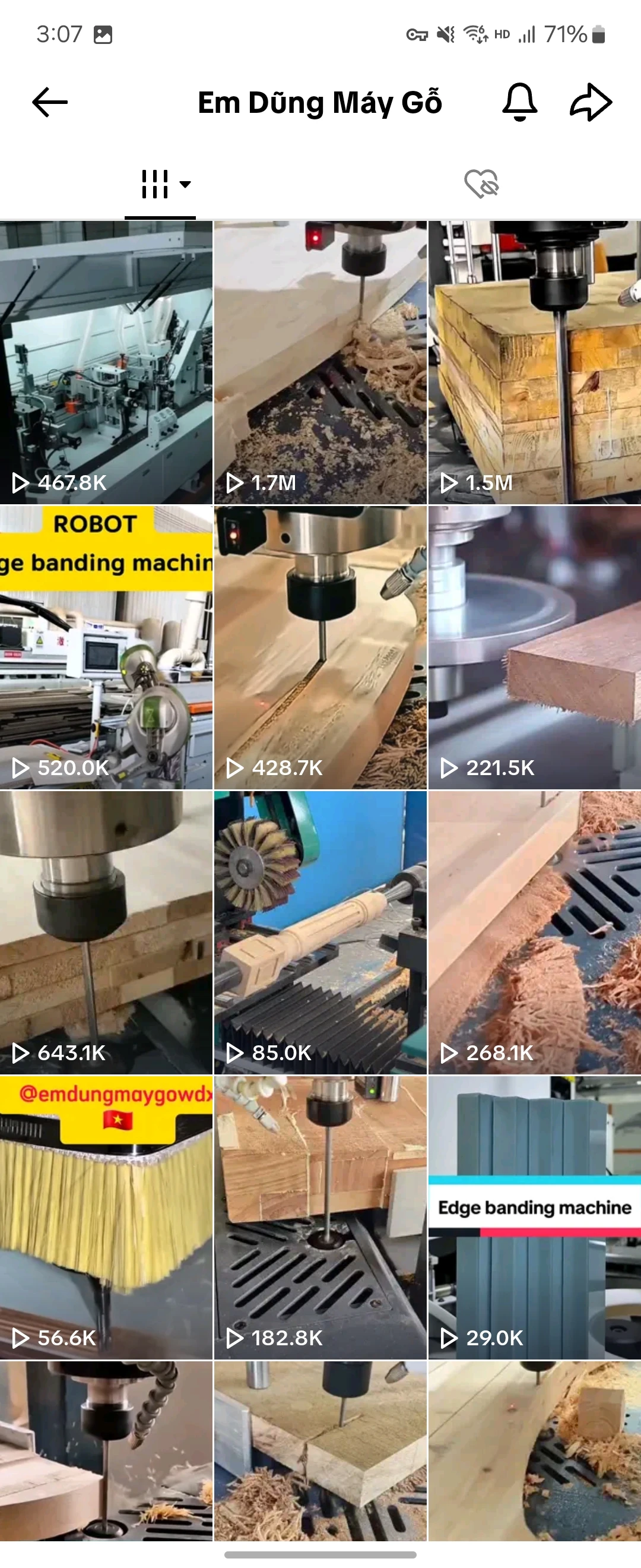 木工设备做洋抖，询盘通过短视频来
