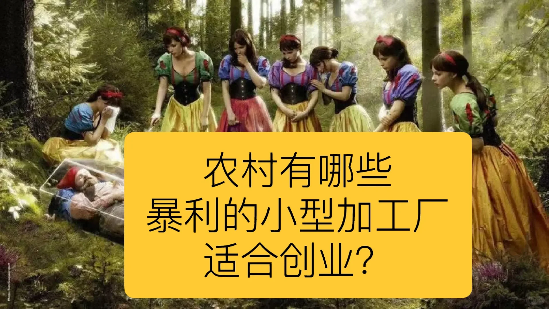 农村有哪些暴利的小型加工厂适合创业?