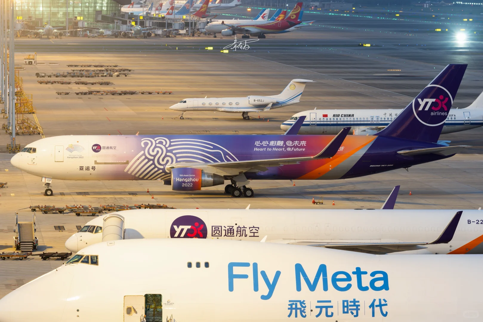 猜❗这是我打卡的第几个机场货站❓