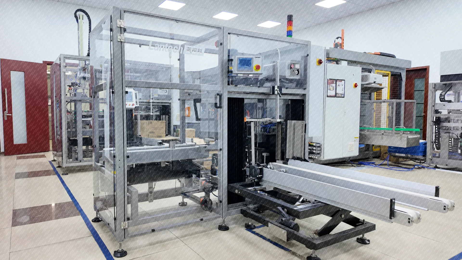 24 小时不停工！L 型开箱机 yyds