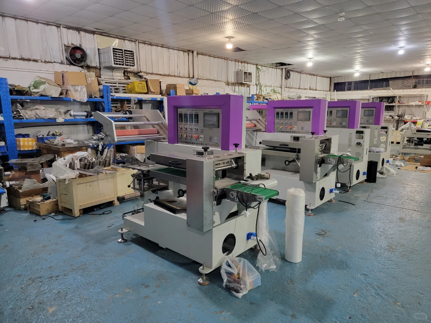 全自动高速枕式热收缩膜包装机,120包/分钟