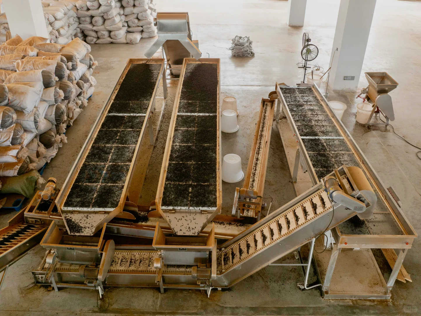 大型红茶精制加工厂