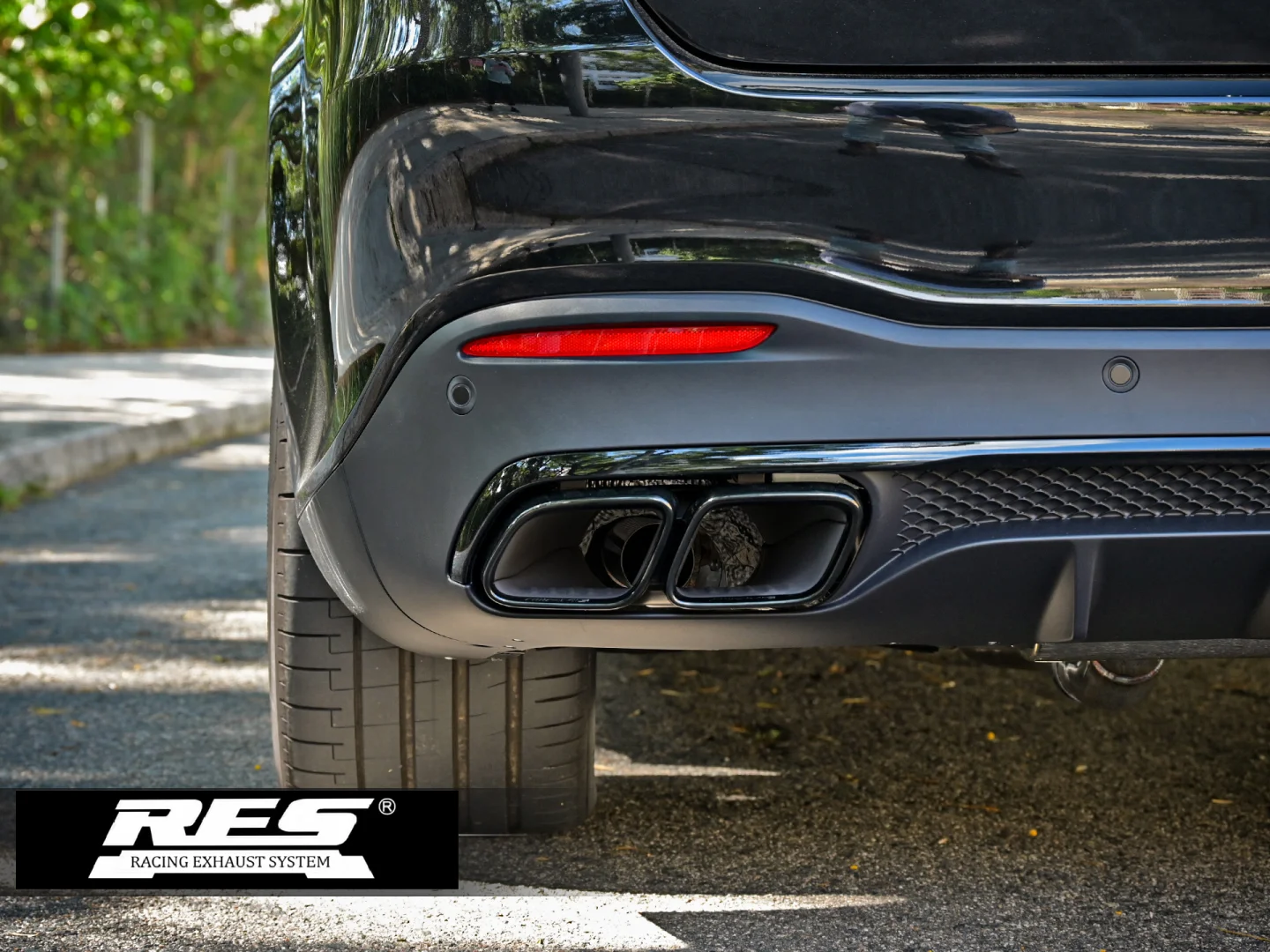 奔驰GLS450 W167 & RES智能阀门排气！