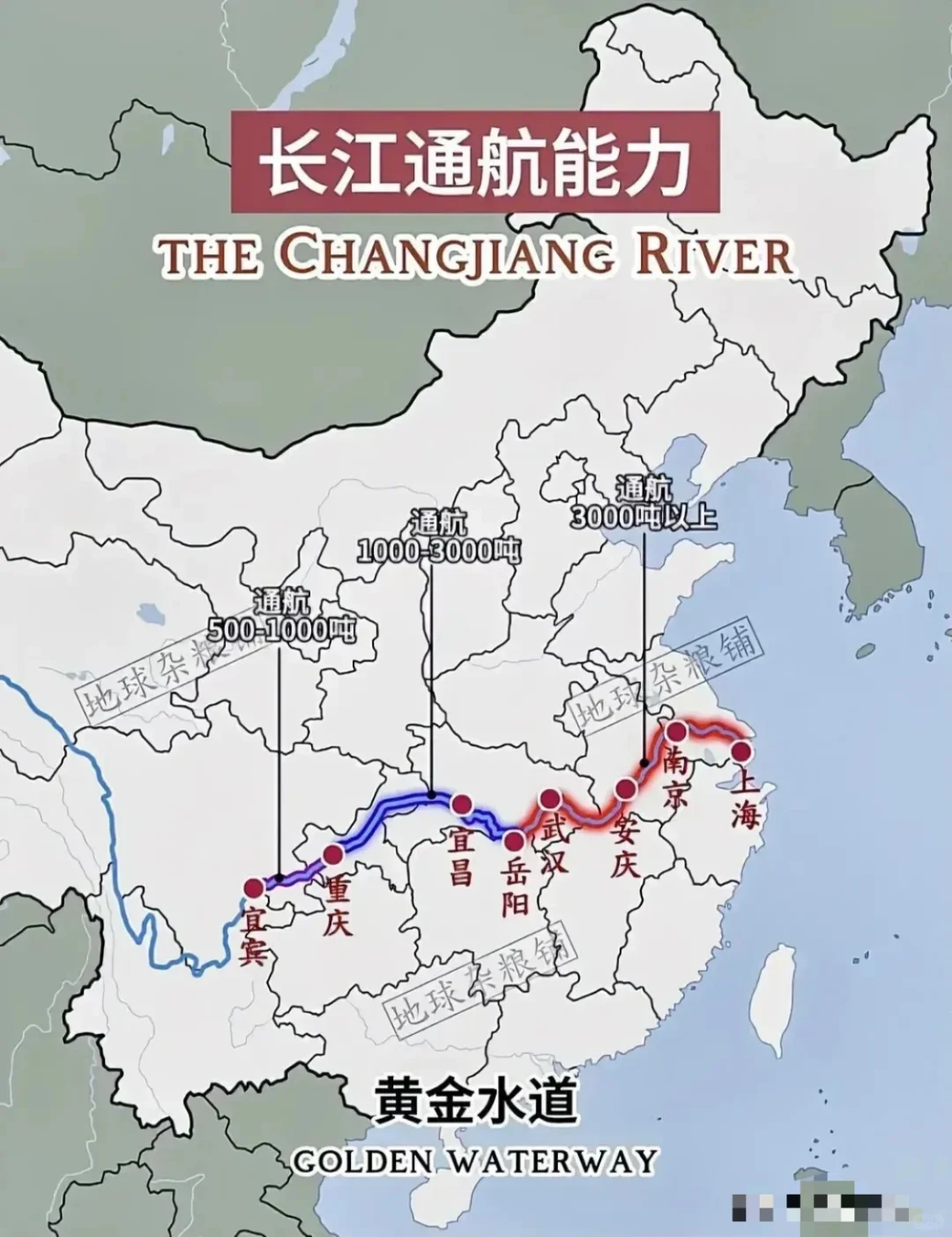 一目了然！宜宾的优势，着重在水运航道！