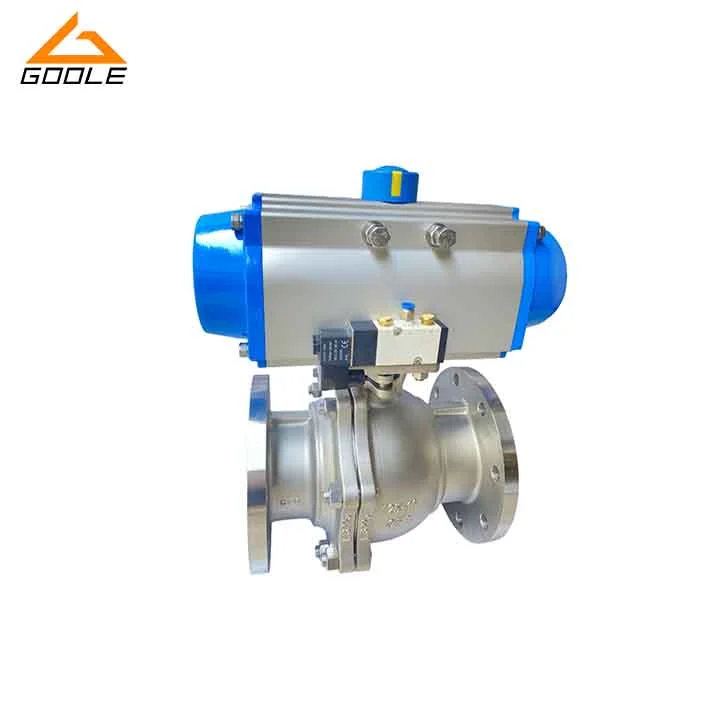 Q641F-16P气动不锈钢球阀法兰式产品介绍