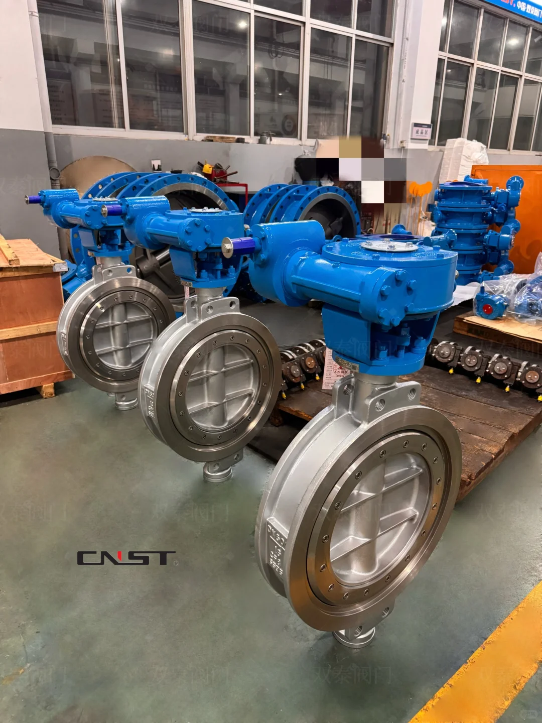 双泰蝶阀，在厂里感受一下阀门的魅力～