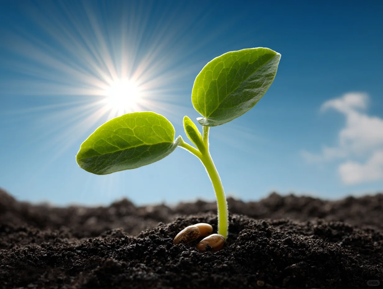 破土而出的新生力量，看小苗如何向阳生长
