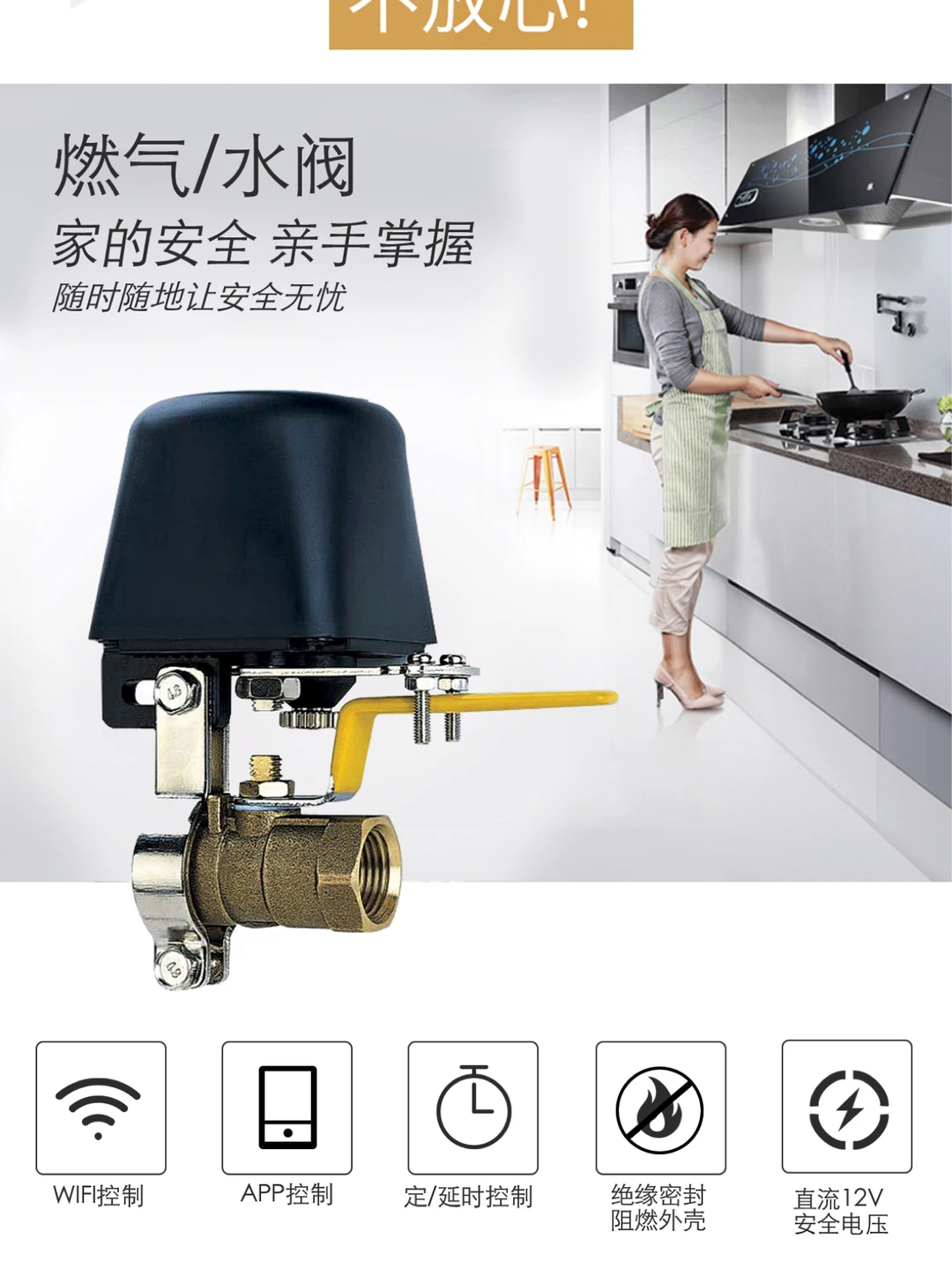 智能安防系列—燃气水阀