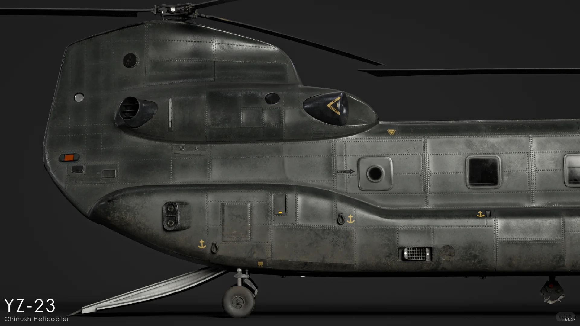 YZ-23支奴什 运输直升机 概念设计