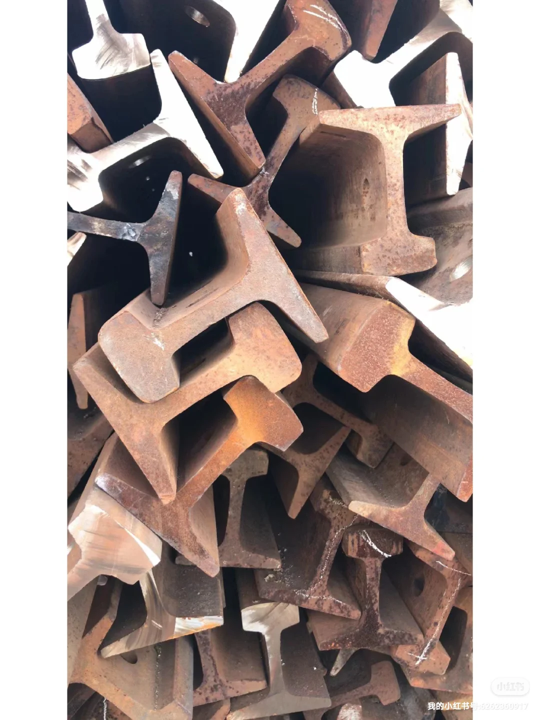 二手钢轨 二手轨道钢 二手路轨 再用轨全新