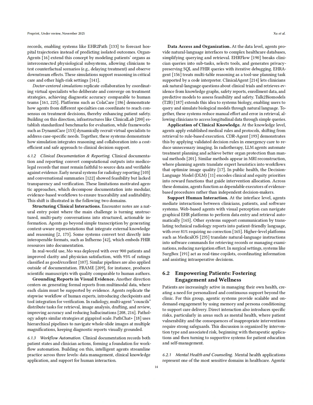 综述：医疗AI智能体