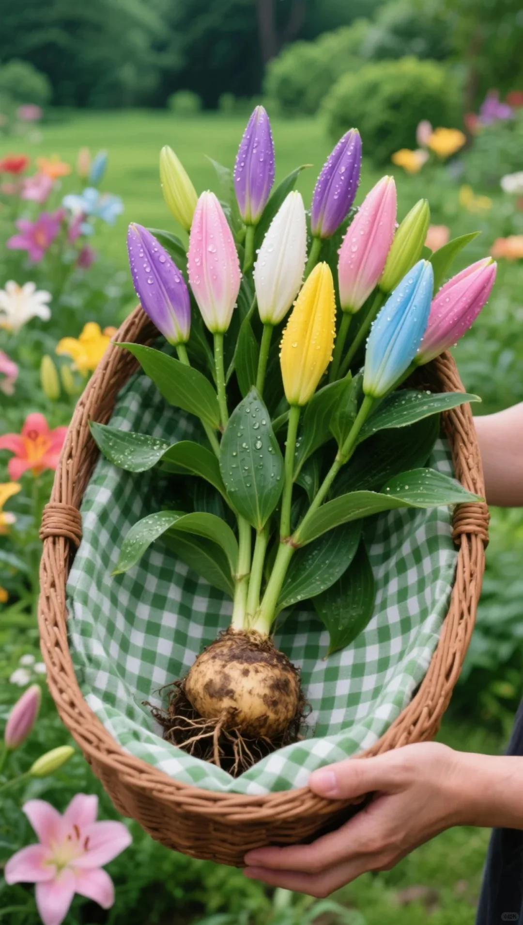 多色百合花种球