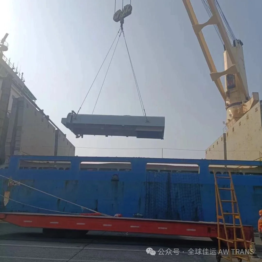 厄瓜多尔铜矿项目的港到港段运输