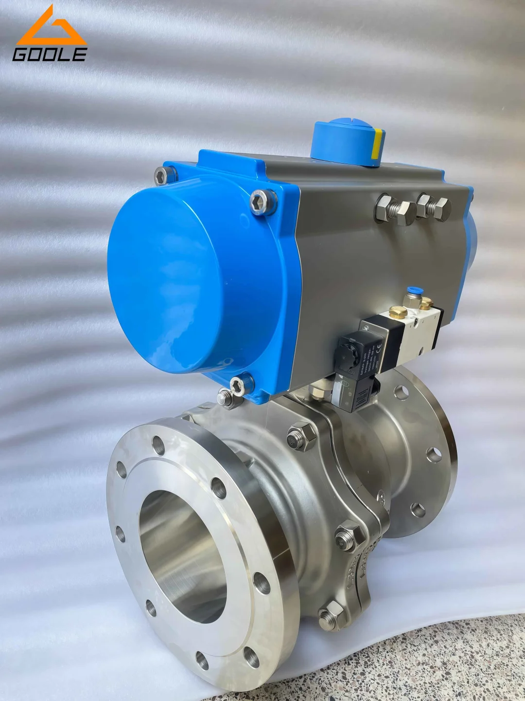 Q641F-16P气动不锈钢球阀法兰式产品介绍