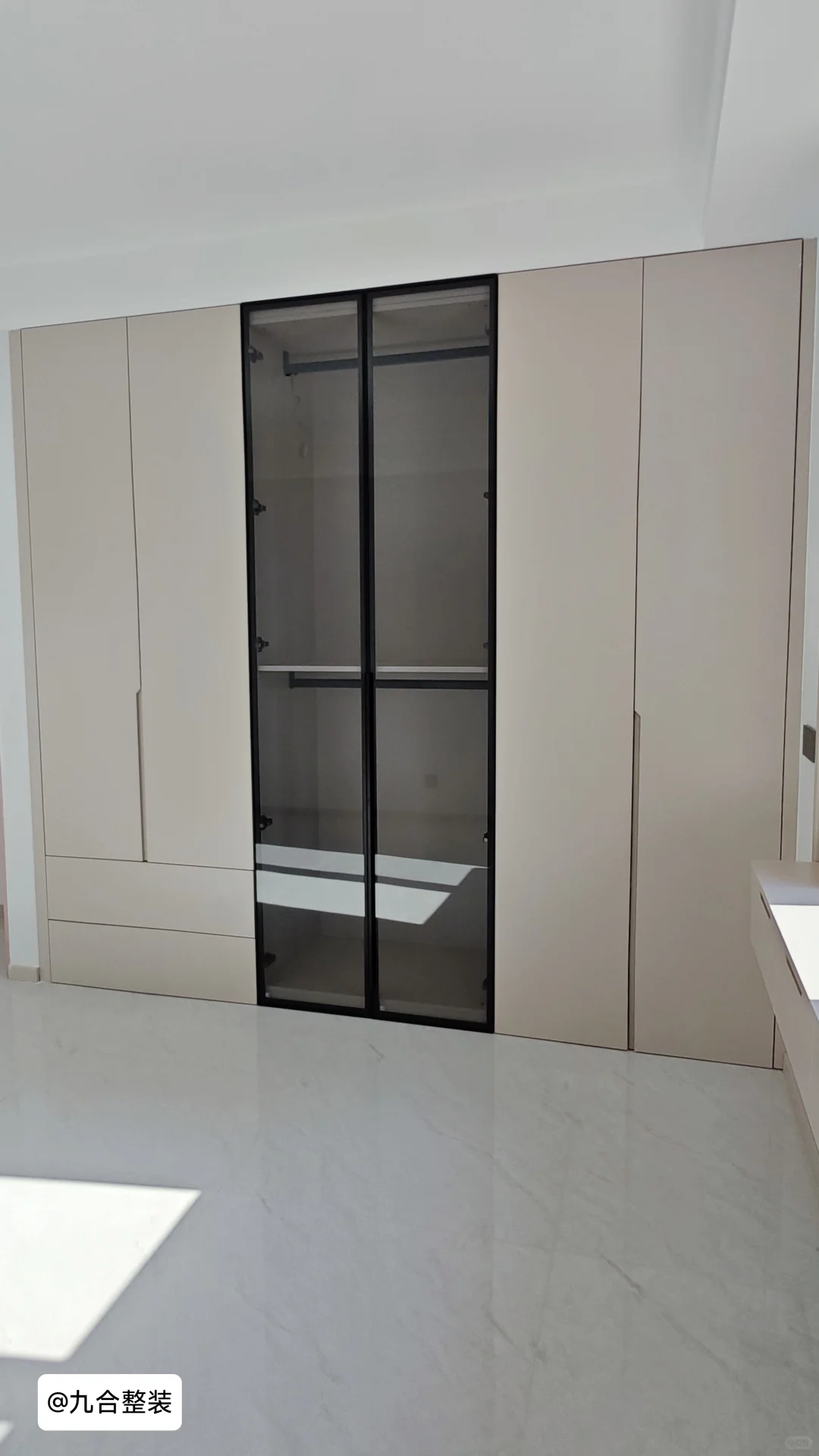 全屋定制柜子落地效果实景拍摄分享