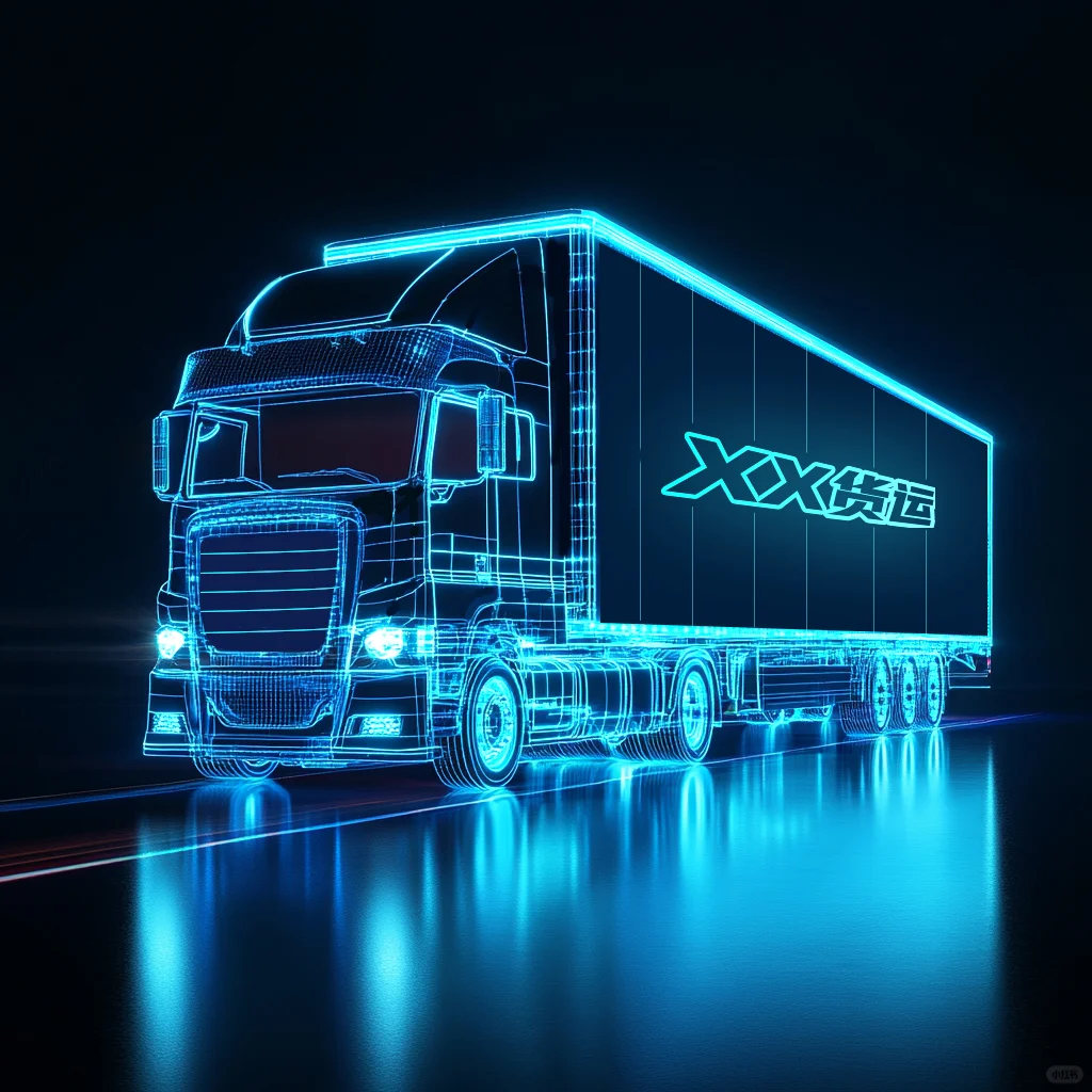 Mj生成光线轮廓货车