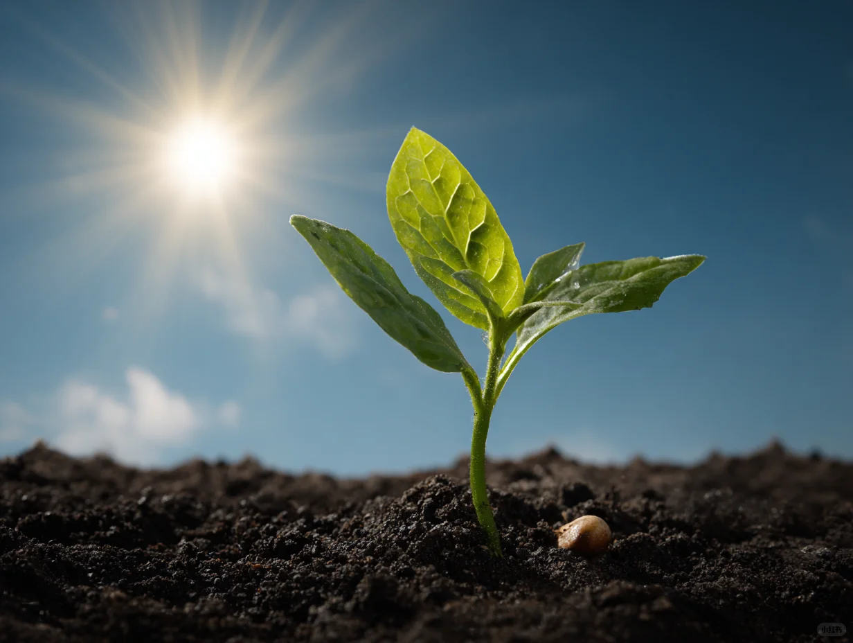 破土而出的新生力量，看小苗如何向阳生长