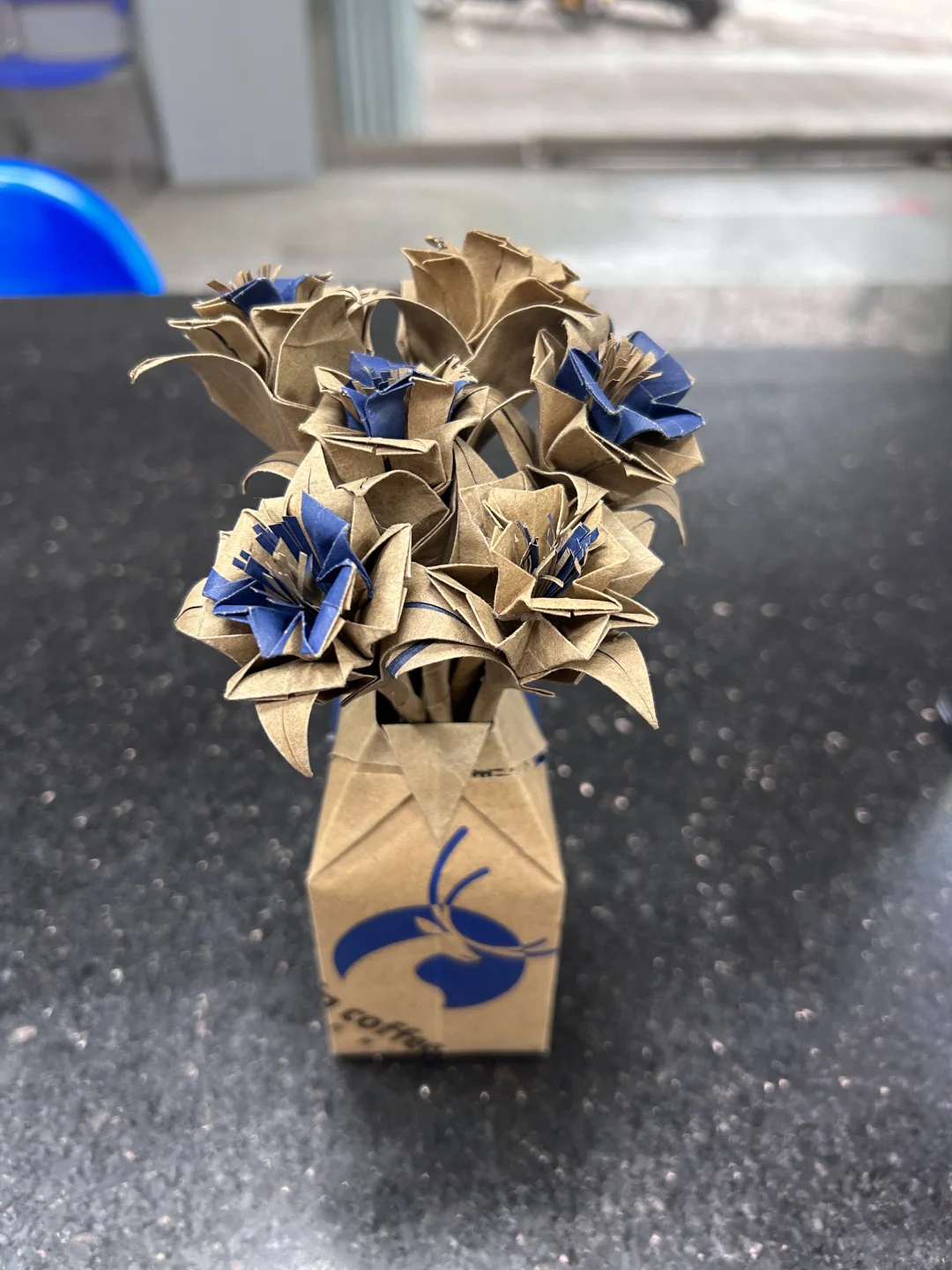 山茶花制作（瑞幸袋子）