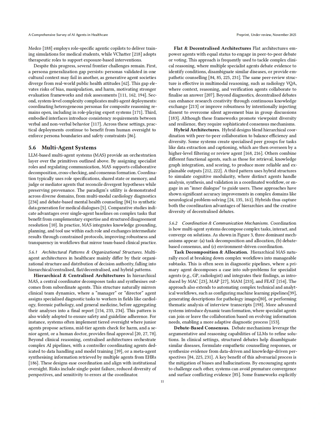 综述：医疗AI智能体