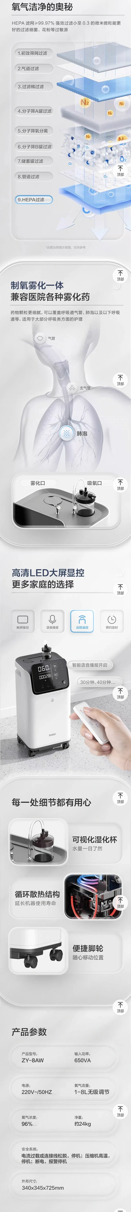 出闲置制氧机，海尔，九新