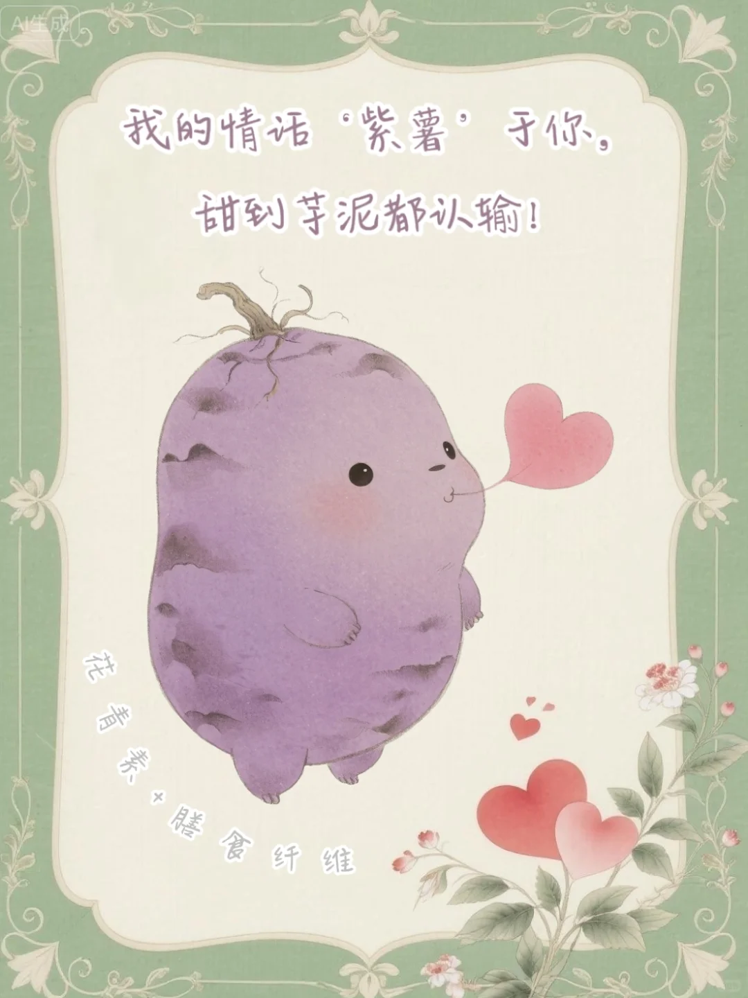 ? 绿色情?人节｜送TA一份小情蔬 ?