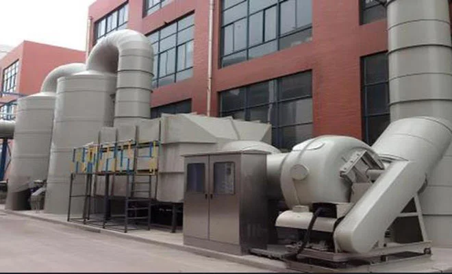 工业喷油废气处理的方法