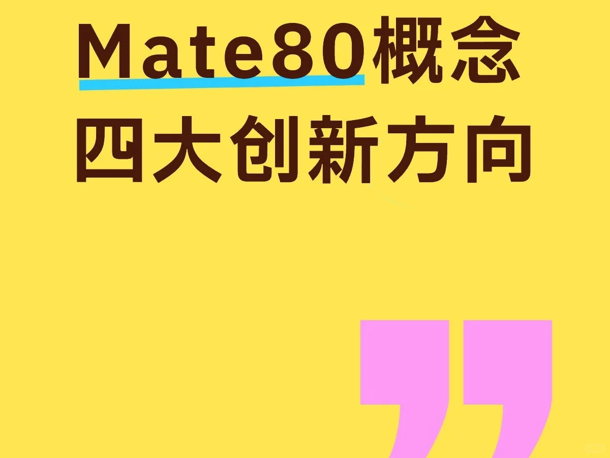 Mate80概念
