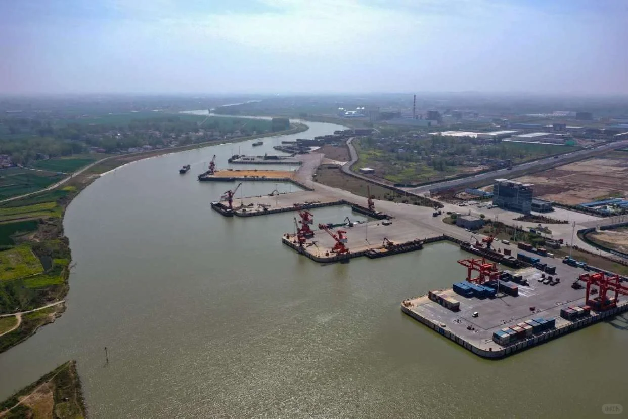 河南水运最大港口，一年4000万吨