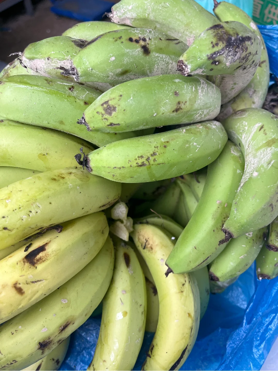 在农村有吃不完的水果跟蔬菜