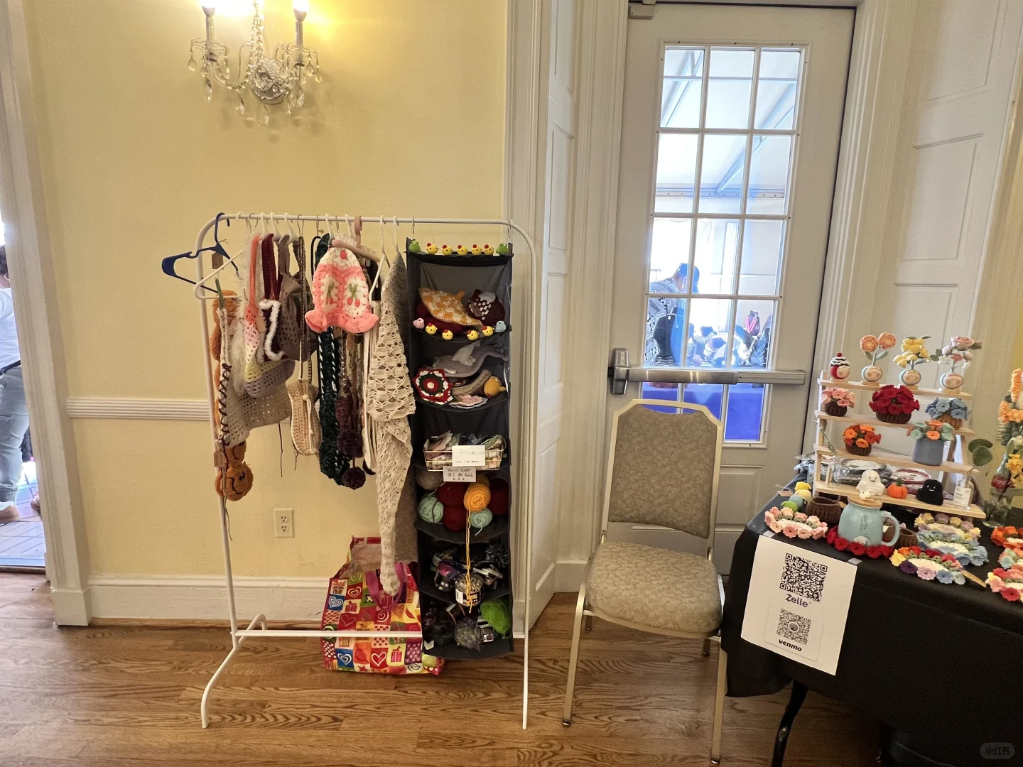 我也算是体验过美国手工展摆摊的人了！