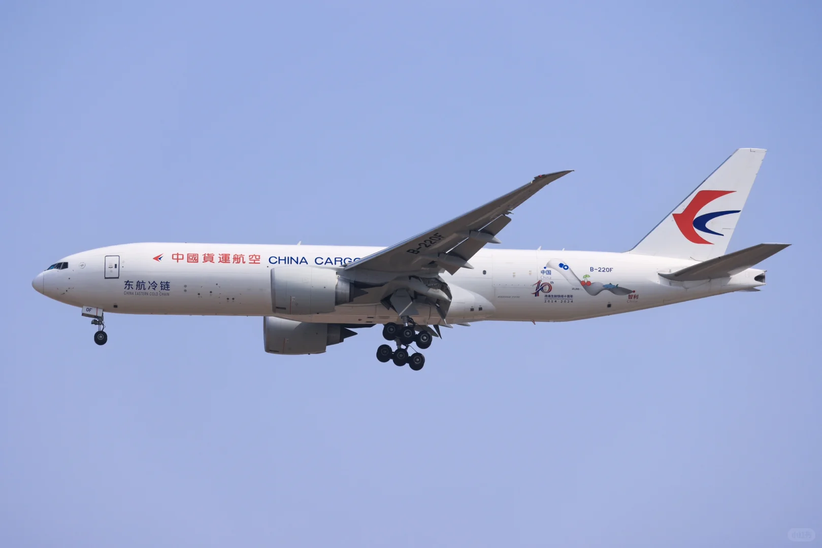 中国货运航空“车厘子”波音B77L