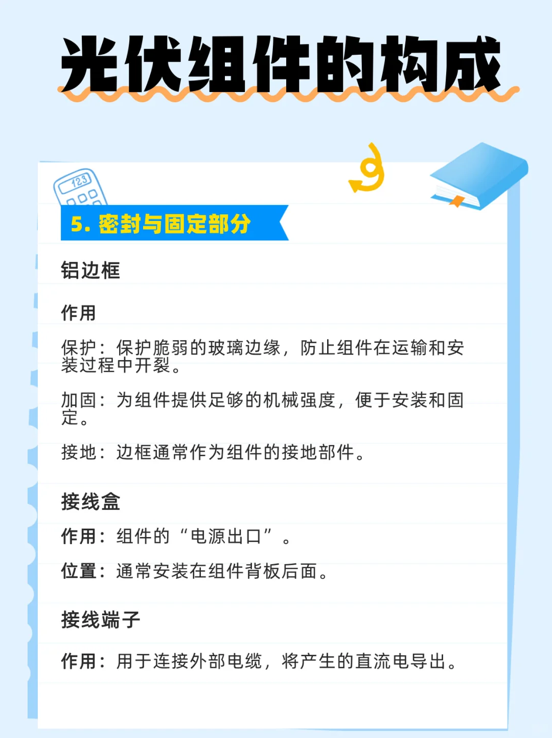 光伏组件由哪些部分构成？