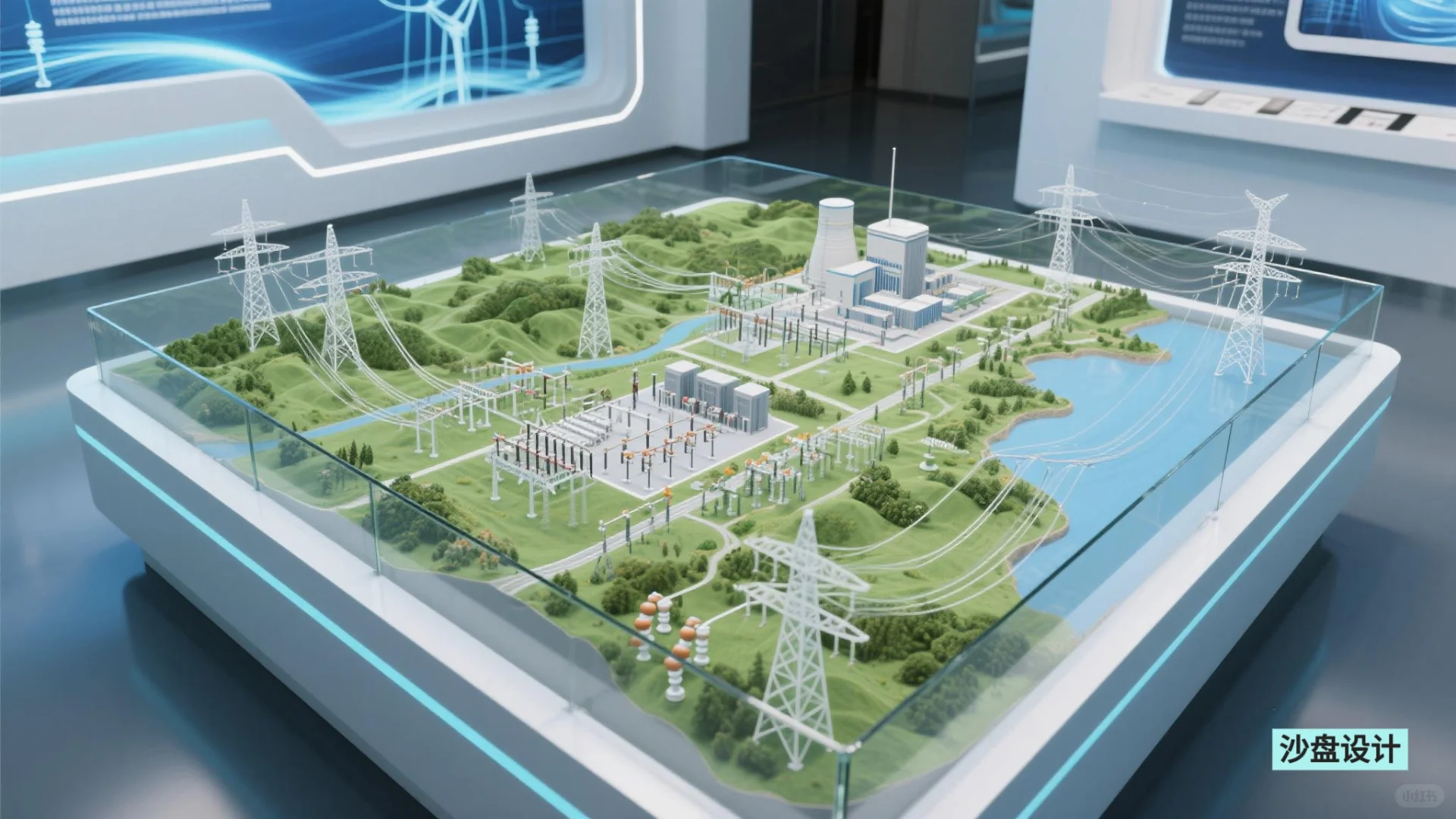 探秘电力沙盘:数智化重塑能源新生态