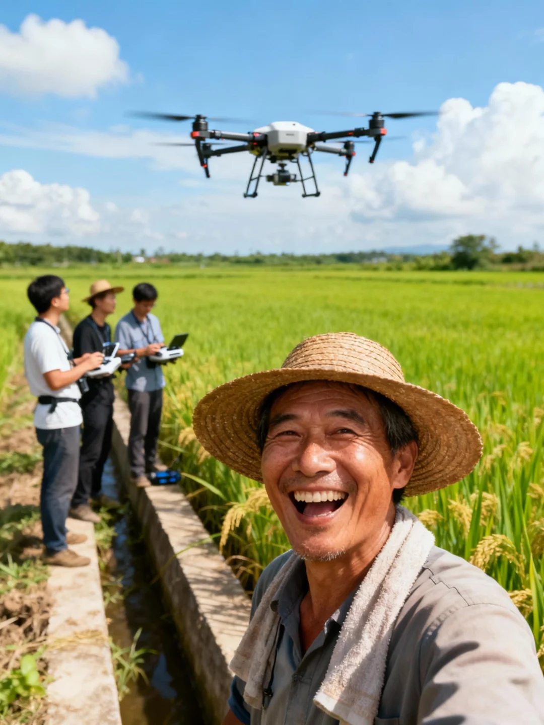 ?无人机种地?衡阳农田新科技