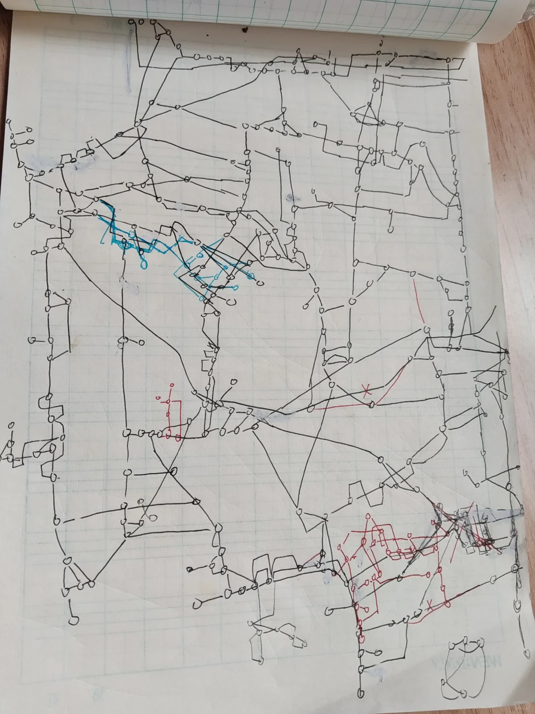全国铁路示意图