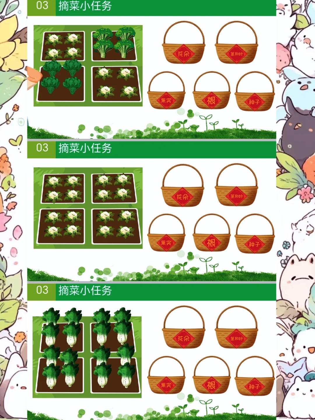 幼师必备，中班科学健康《认识蔬菜》