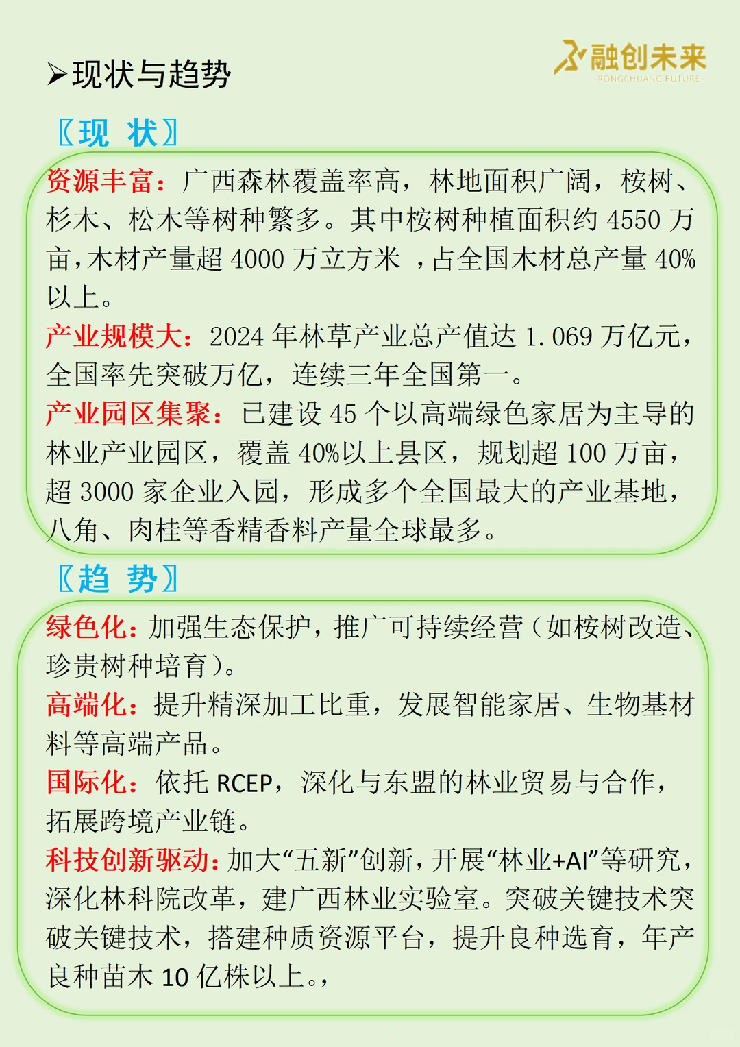 每天吃透一条广西产业链丨林业?