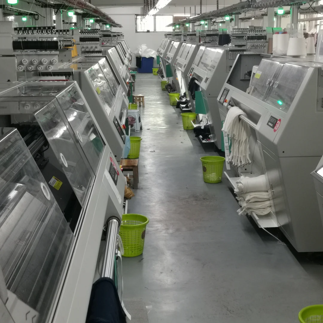 毛衣生产第一步…电脑机织片