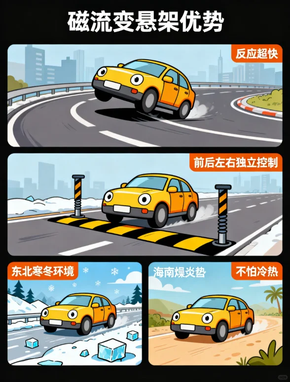 法拉利同款磁流变悬架，你很牛吗？