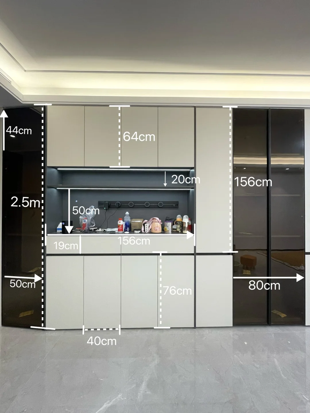 我妈说:整个小区就属你家满墙柜最好看‼️?