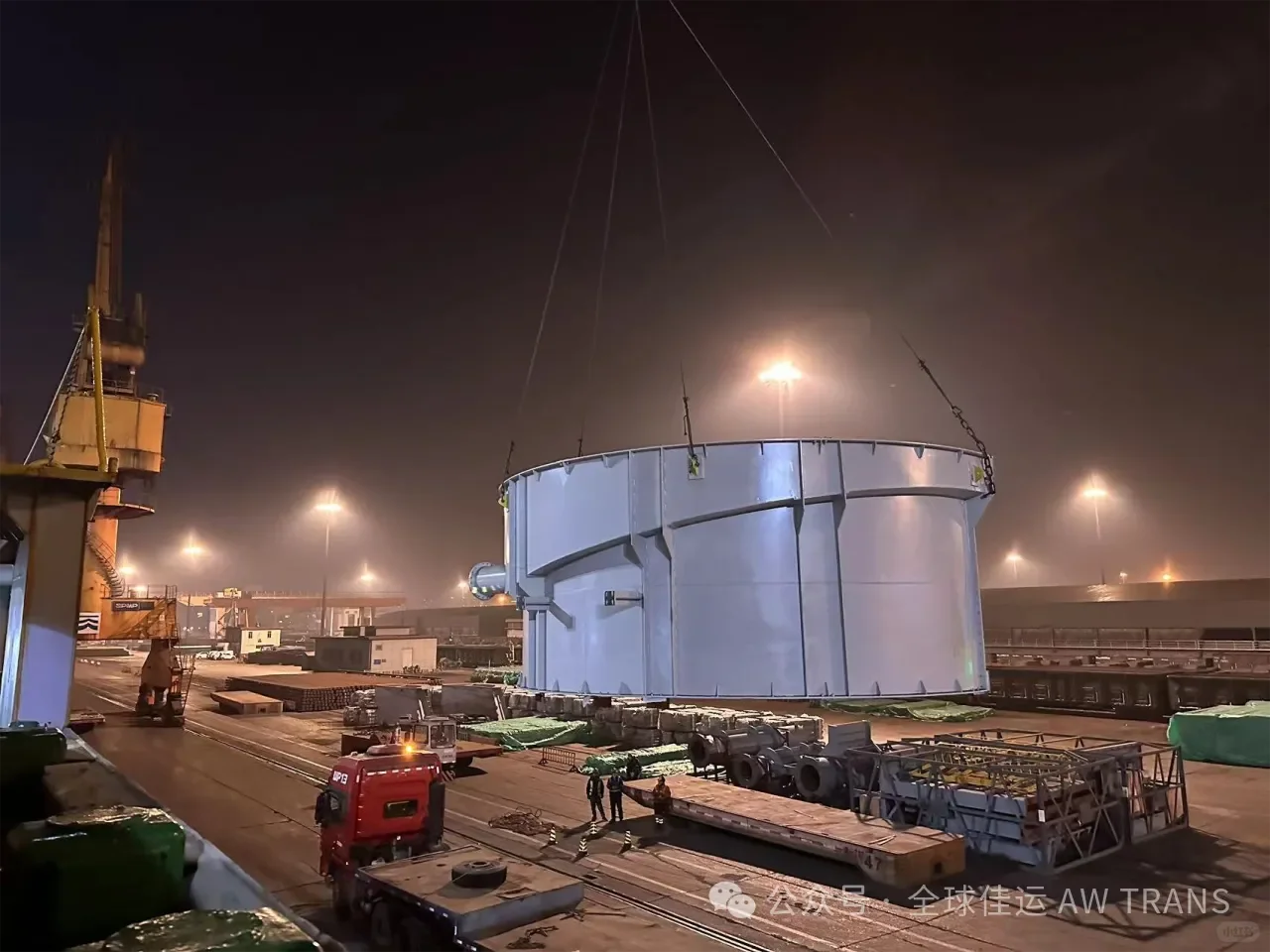 厄瓜多尔铜矿项目的港到港段运输