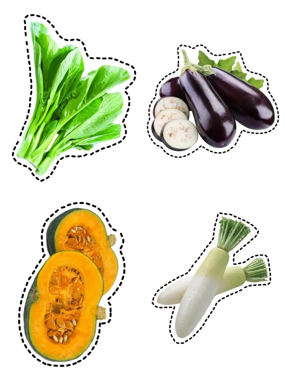 家人们谁懂！这些可打印蔬菜图片，简直是手工