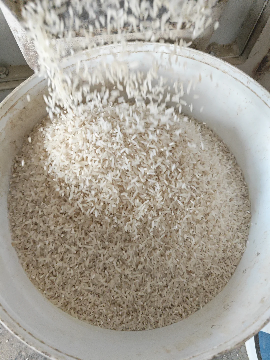 自家田间种的大米，无污染，纯绿色，不抛光