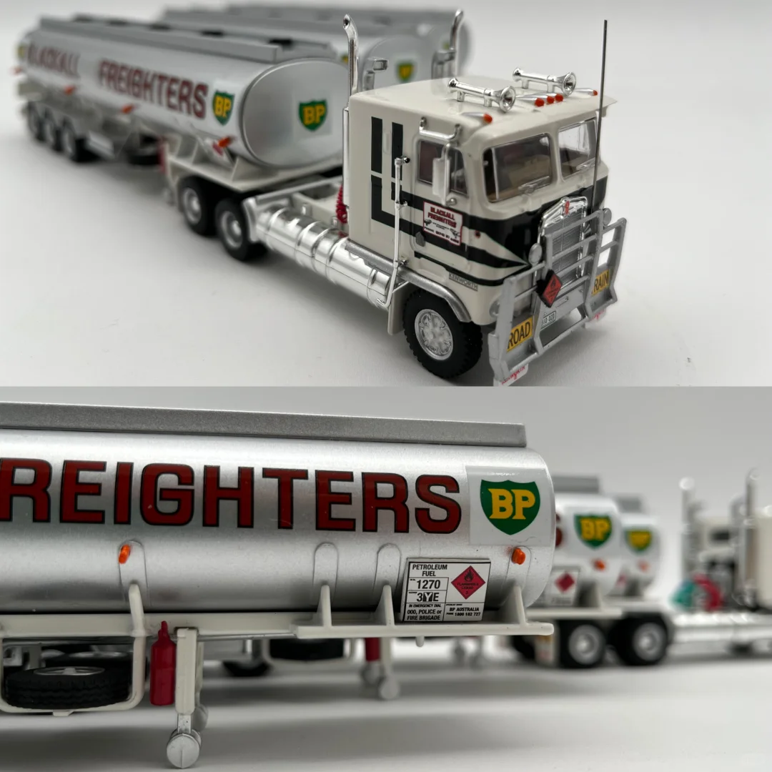 Highway Replicas肯沃斯油罐车公路列车拖车