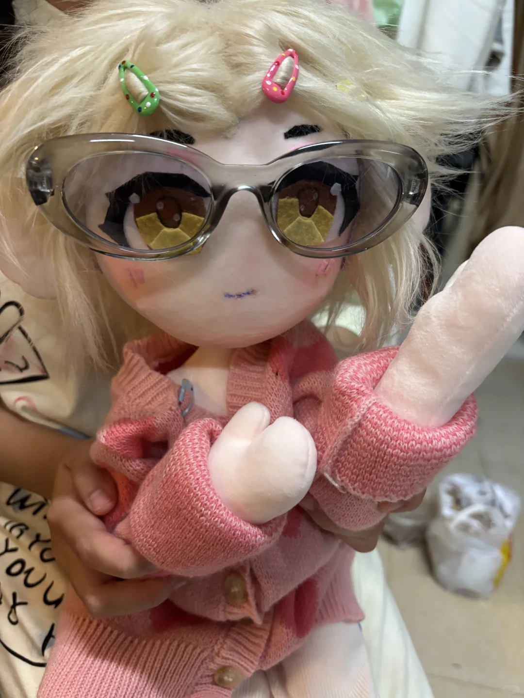 八小时手工做了个娃，室友嘎嘎喜欢