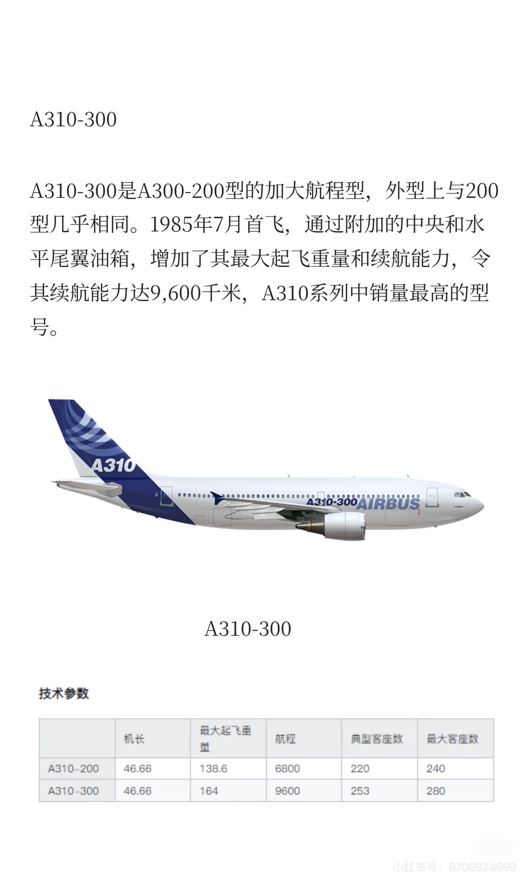 空客飞机主要机型都在这里