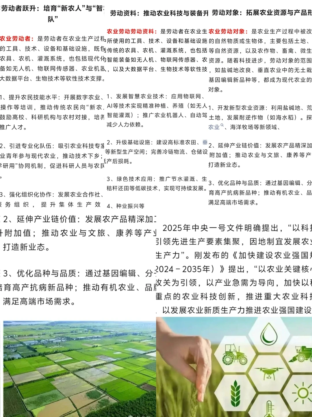 农业经济342考研备考热点新质生产力