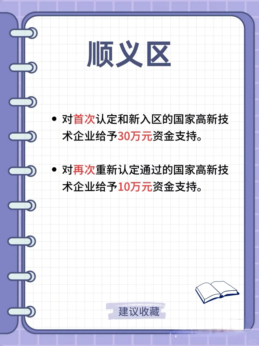??北京各区高新技术企业补贴汇总！