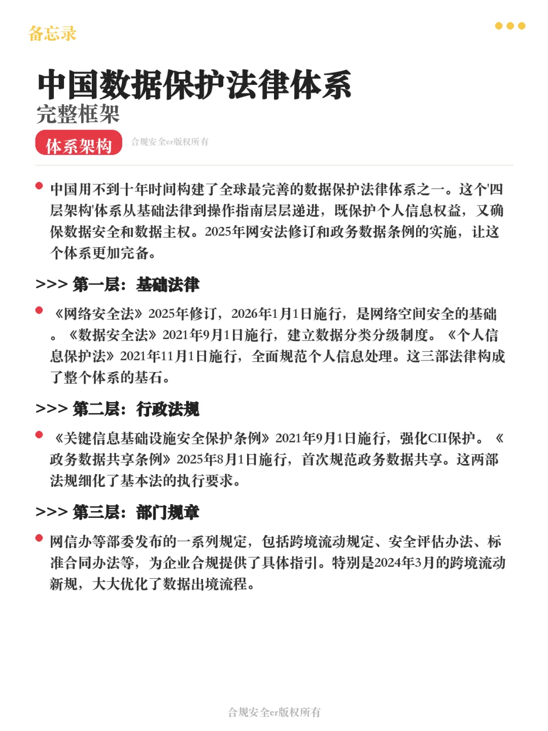 中国数据保护法律体系全面解析